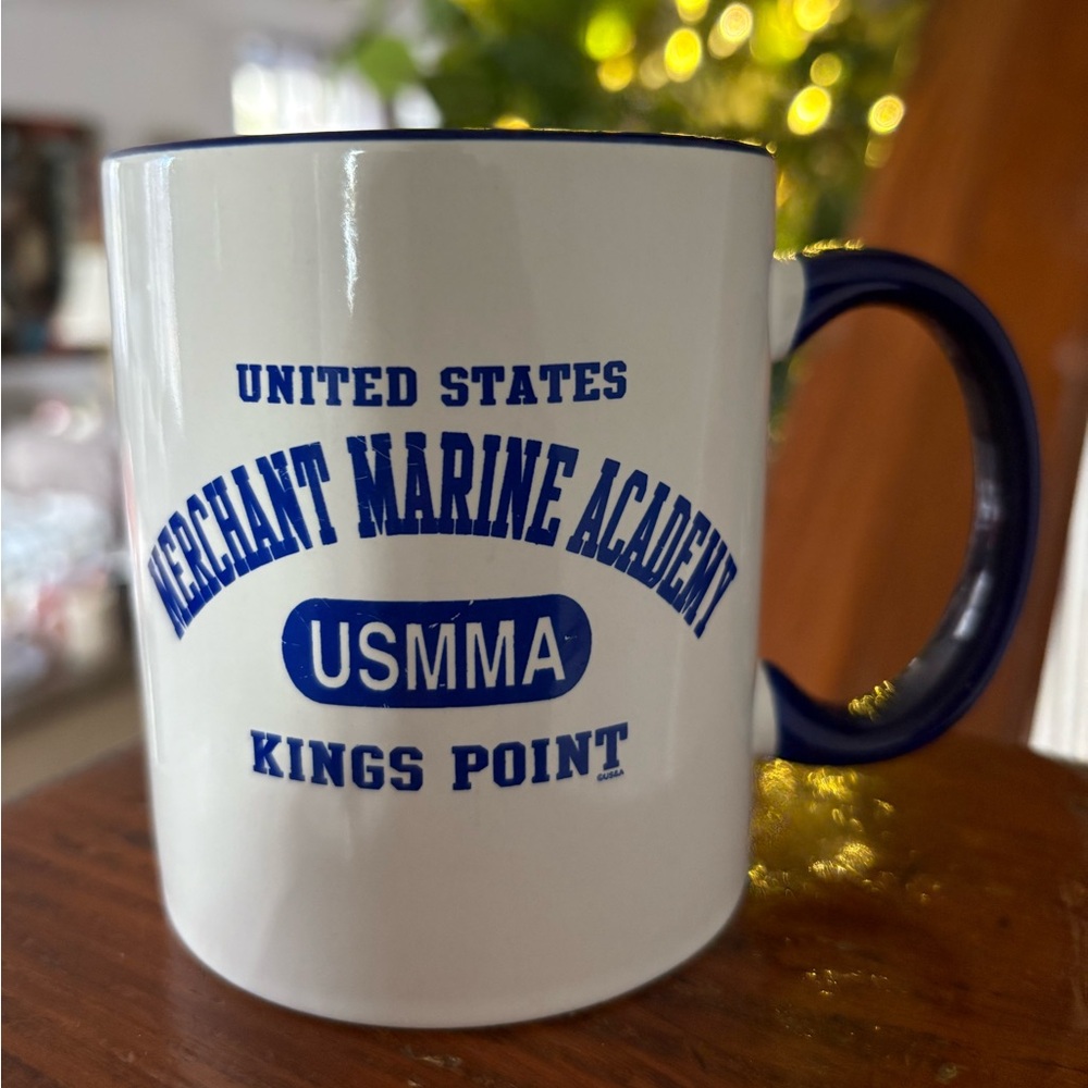 The United States Merchant Marine Academy USMMA Kings Point Mug Cup VINTAGE